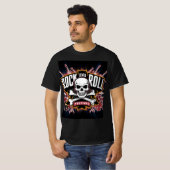 Rock- en Roll-festival T-shirt (Voorkant volledig)