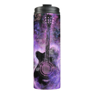 Rock en Roll Gitaar Muziek Thermische Tumbler Thermosbeker