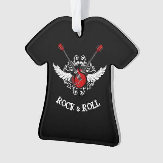 Rock- en Roll- gitaren Ornament (voorkant)