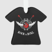 Rock- en Roll- gitaren Ornament (achterkant)