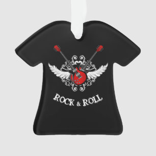 Rock- en Roll- gitaren Ornament