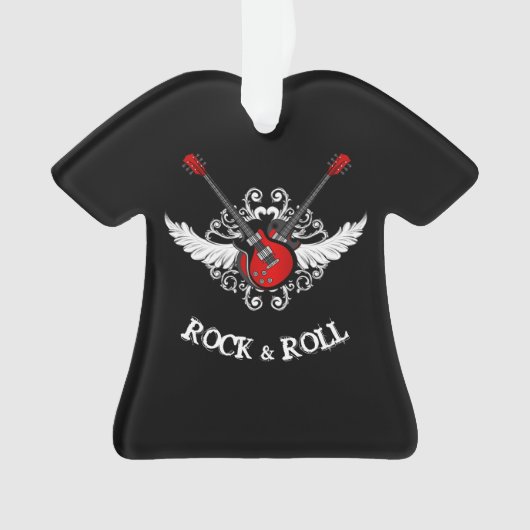 Rock- en Roll- gitaren Ornament (voorkant)