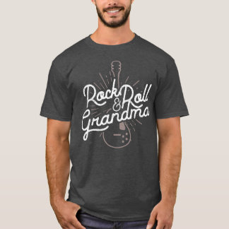 Rock en Roll Grandma Gift voor Rocker Grandmas T-shirt