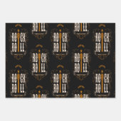  Rock en Roll Inpakpapier Vel (Voorkant 3)