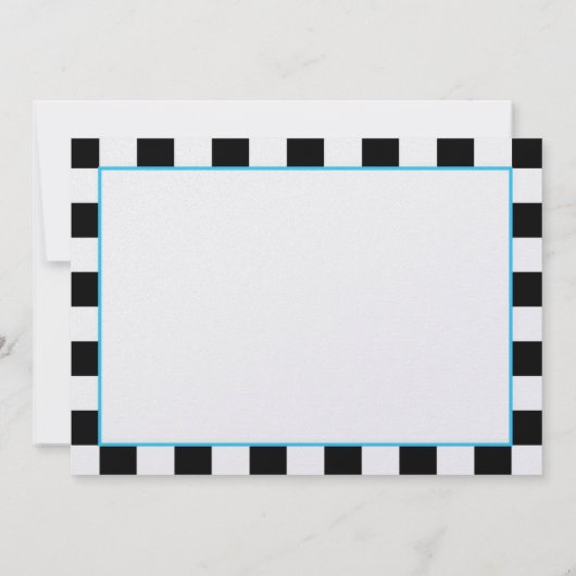 Rock en Roll Invitation (Achterkant)