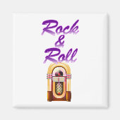 Rock en Roll Jukebox Magneet (Voorkant)
