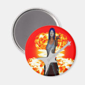 Rock en Roll Magneet (Voorkant / Achterkant)