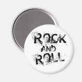 Rock en Roll Magneet (Voorkant / Achterkant)