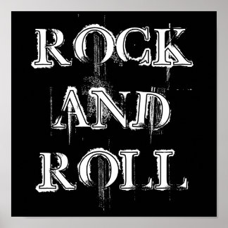 ROCK EN ROLL POSTER
