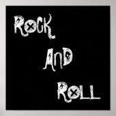ROCK EN ROLL POSTER (Voorkant)