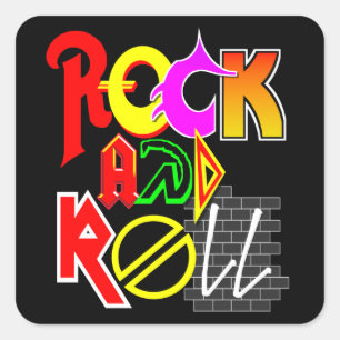 Rock en Roll Sticker