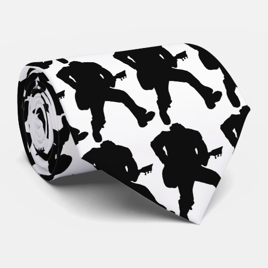 Rock en Roll Stropdas (Opgerold)