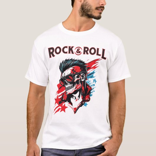 Rock en Roll T-shirt (Voorkant)