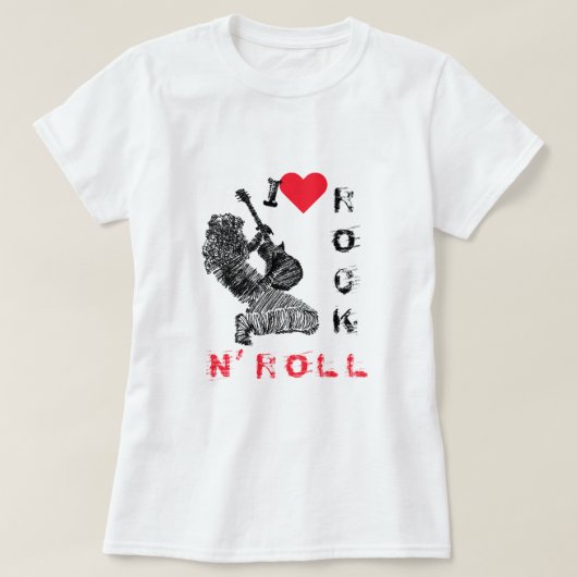 Rock en Roll T-Shirt (Design voorkant)