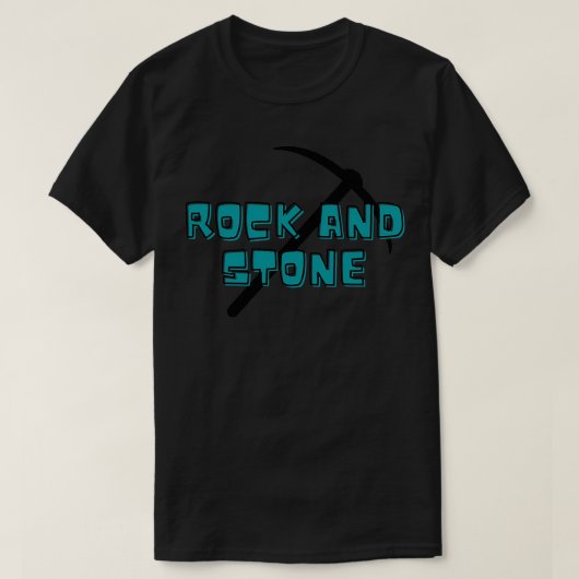 Rock en Stone Classic TShirt (Design voorkant)