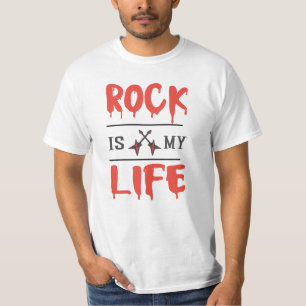 rock est ma vie : t-shirt classique