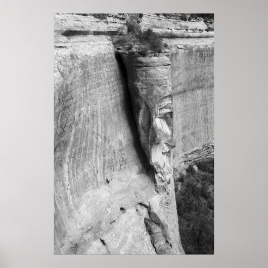 Rock Face Poster (Voorkant)