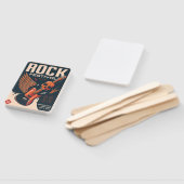 Rock festival handwaaier (Niet-gemonteerd)