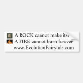 Rock & Fire w/website Bumpersticker (Voorkant)