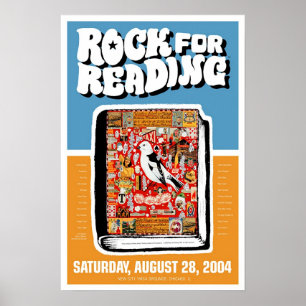 Rock for Reading Poster