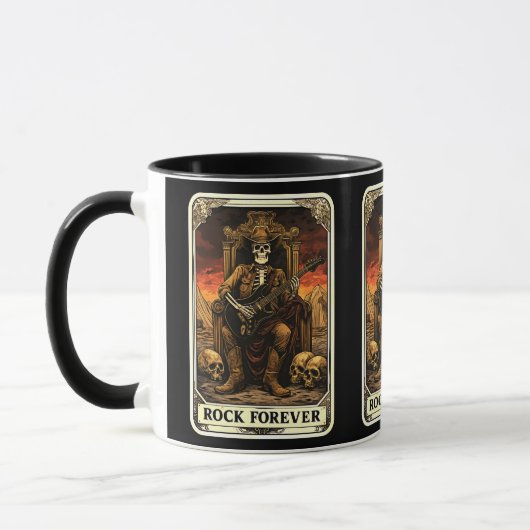 Rock Forever Music Mug Mok (Links)