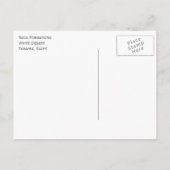 Rock Formations, White Desert, Farafra, Egypte Briefkaart (Achterkant)