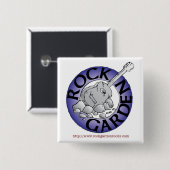 Rock Garden Button (Voorkant /achterkant)