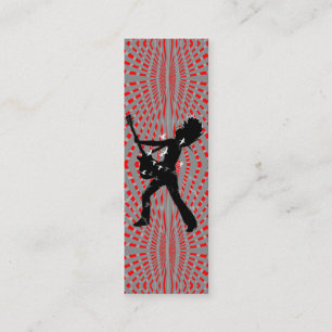 Rock-gassen - Skinny Card Mini Visitekaartje