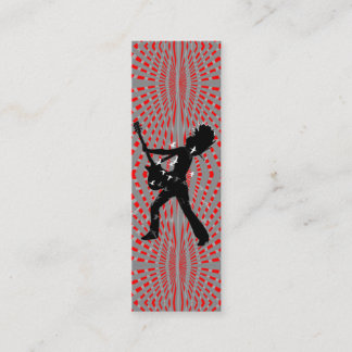 Rock-gassen - Skinny Card Mini Visitekaartje