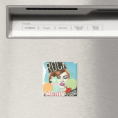 Rock Glam Love & Happiness Magnet Magneet (Insitu (Vaatwasser))