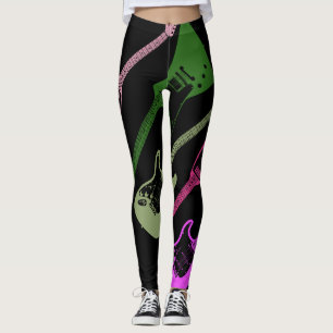 Rock Guitar 80 Leggings