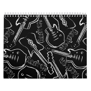Rock guitar kalender