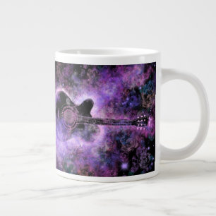 Rock Guitar Mug Purple - Painting