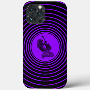 Rock Guitar Music Guitarist - Uw kleuren - Paars iPhone 13 Pro Max Hoesje