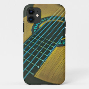 Rock guitar player iPhone 11 hoesje