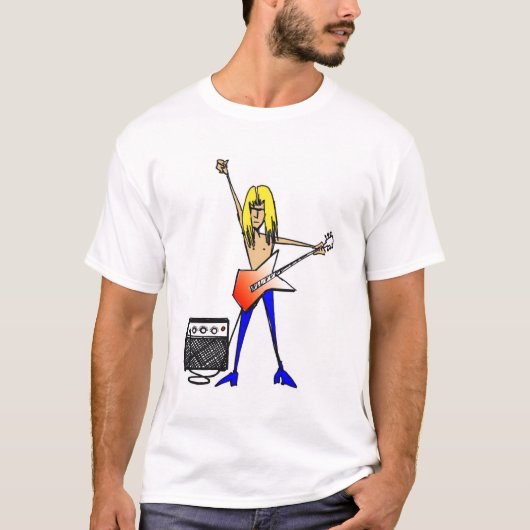 Rock Guitar T-shirt (Voorkant)