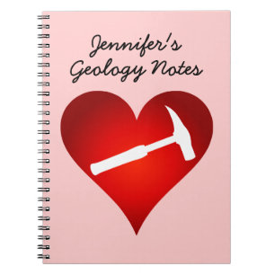 Rock Hammer Heart Notitieboek