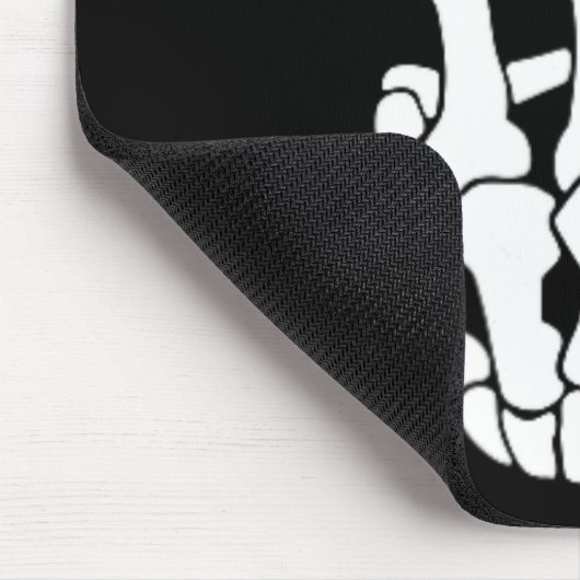 Rock Hand Skelet  Rocker Teken Halloween P Muismat (Hoek)