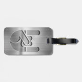 Rock Hand Steel Bagagelabel (Achterkant horizontaal)