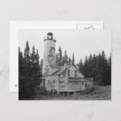 Rock Harbour Lighthouse Briefkaart (Voorkant / Achterkant)