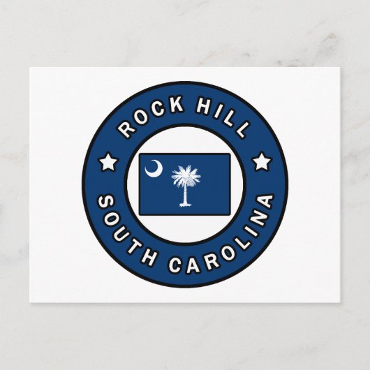 Rock Hill South Carolina Briefkaart (Voorkant)