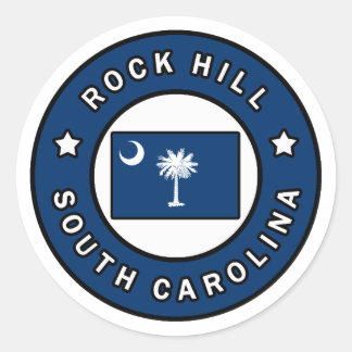 Rock Hill South Carolina Ronde Sticker