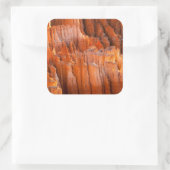 Rock Hoodos in Morning Light Vierkante Sticker (Tas)