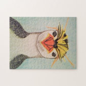 Rock Hopper Penguin Jigzaag Puzzle Legpuzzel (Horizontaal)