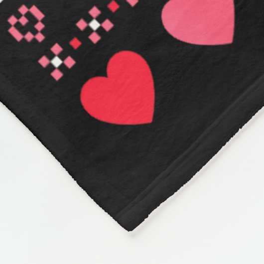 Rock Hyrax Valentine's Day Ugly Sweater Style Fleece Deken (Hoek)