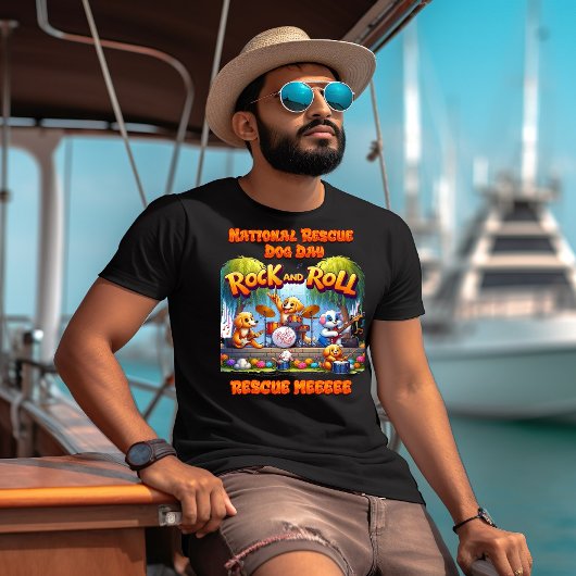 Rock in Roll Paws Band T-shirt