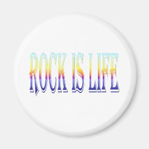 Rock is Life Magneet