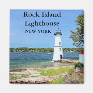 Rock Island Lighthouse, New York Magnet