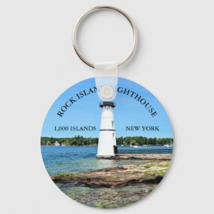 Rock Island Lighthouse, New York Sleutelhanger