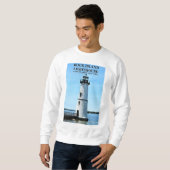 Rock Island Lighthouse, New York Sweatshirt (Devant entier)